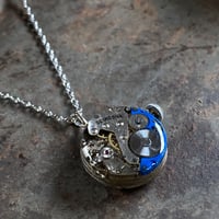 antique dial&movement colors  reversible necklace【K0603】