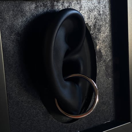 CLOPOA large 2way earcuff&rings cadetblue #22【K0740】