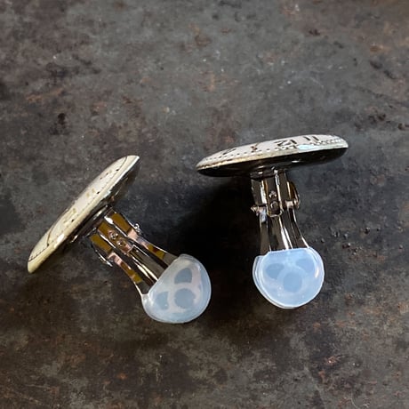 antique dial earrings【K0597】