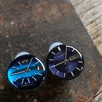 antique color dial earrings【K0593】