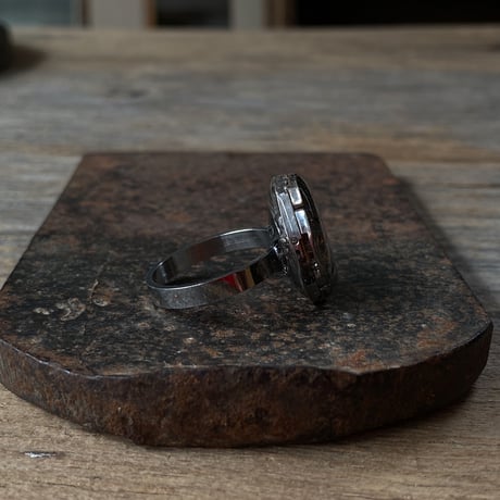 【new!!】antique movement ring "WITTNAUER" #14【K1032】