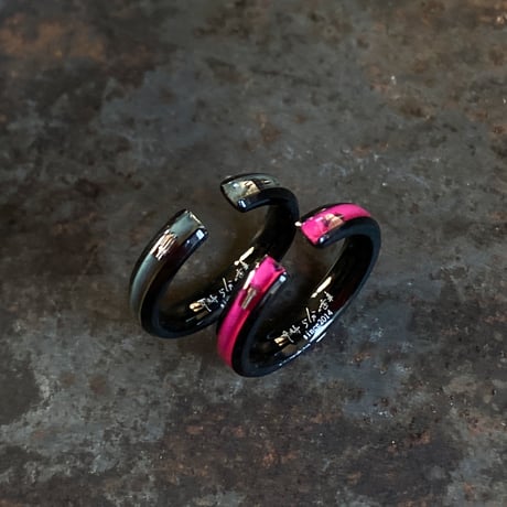 CLOPOA BLACK standard 2way earcuff&rings 2本セット【K0709】