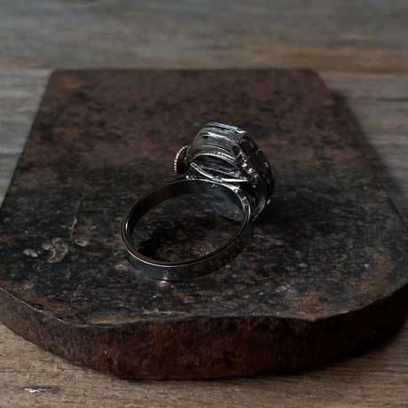 【new!!】antique movement ring "WITTNAUER" #14【K1032】