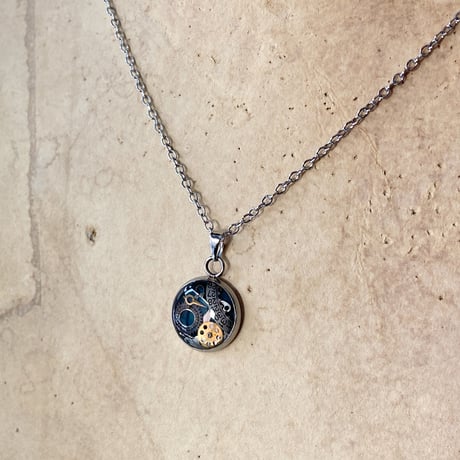CLOPOA petit necklace turquoise【K0958】