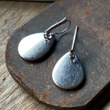 CLOPOA teardrop hook pierced earrings【K0926】