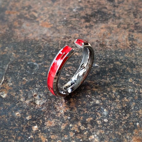CLOPOA pinky 2way earcuff&rings scarlet #7【K0978】
