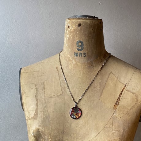 CLOPOA standard necklace metallic red【K0542】