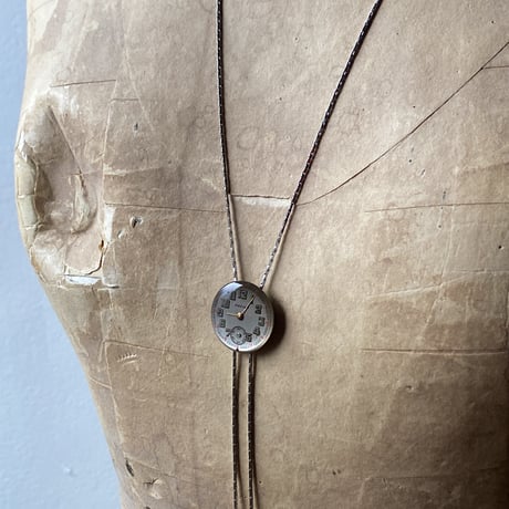 antique dial chain looptie "SEIKOSHA NATION"【K0755▲】