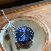 【K0662】 dial&movement necklace "DATE STAR"