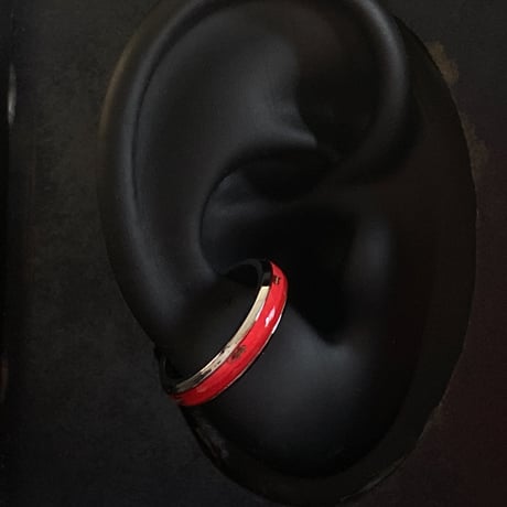 CLOPOA pinky 2way earcuff&rings scarlet #7【K0978】