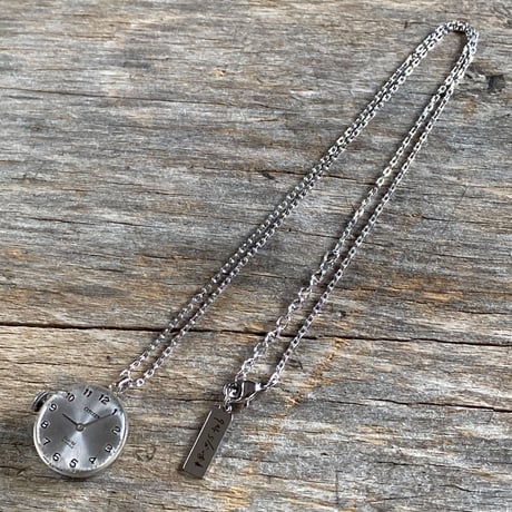 antique dial&movement colors  reversible necklace【K0603】