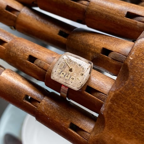antique dial ring #15 "CITIZEN"【K0885】