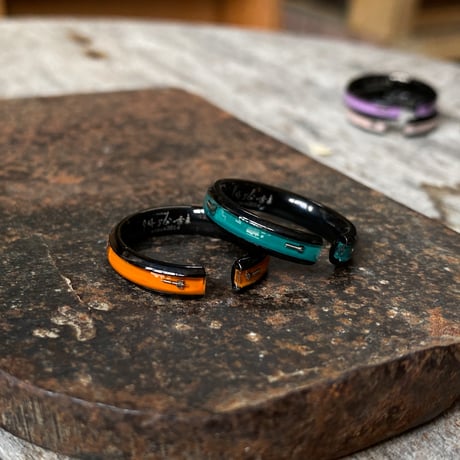 【new!!】CLOPOA BLACK standard 2way earcuff&rings 2本セット【K1015】