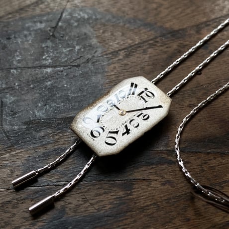 antique dial chain looptie "1920's art nouveau"【K0803】