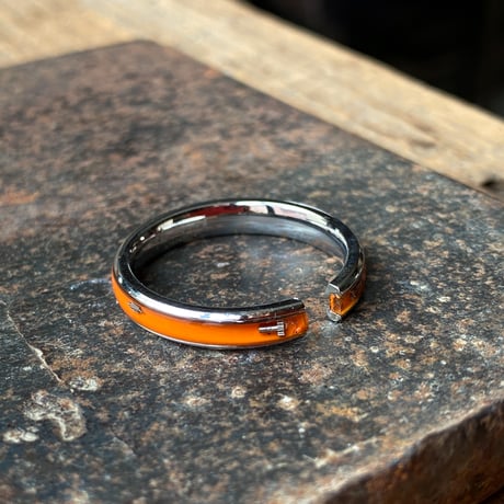 CLOPOA large 2way earcuff&rings orange #22【K0864】