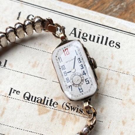 remake watch bracelet "1930's~art déco"【K0836】