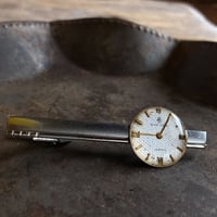 【売約】antique dial tiepin "sandoz"【K544】