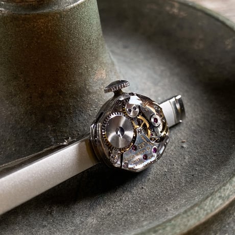 antique movement tiepin "GRUEN"【K0630】