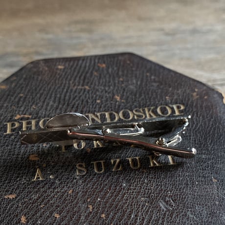 【K0668】antique color dial tiepin