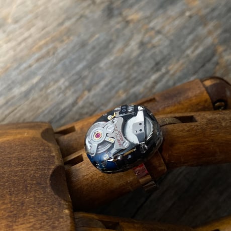 antique movement ring "電磁テンプ"【K0746】