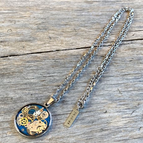 CLOPOA standard necklace  romantic blue【K0573】