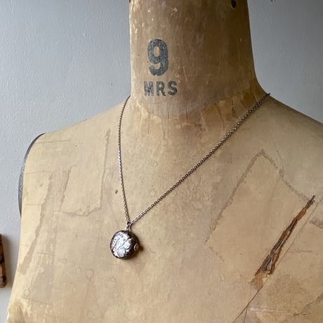 antique dial&movement necklace【K0716】