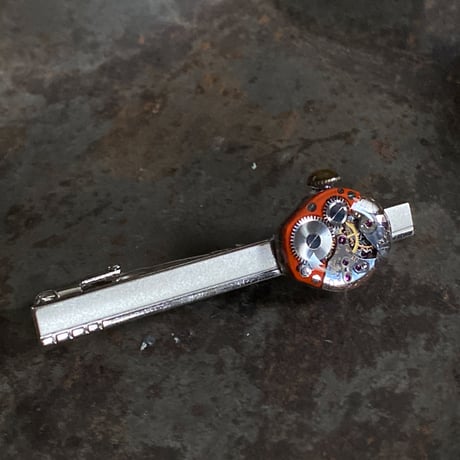 antique movement colors tiepin(ボックス付)【K0786】