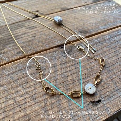 antique square dial bracelet【K0821】