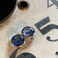 【K0637】 CLOPOA standard earrings blue