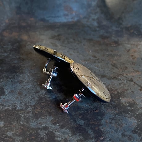 antique dial earrings(変わり文字盤)【K0714】