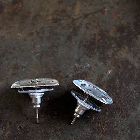 antique dial pierced earrings【K0534】