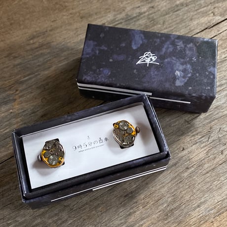 【K0675】antique movement colors cufflinks(ボックス付)