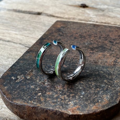 【new!!】CLOPOA season's multicolored 2way earcuff&rings 2本セット"May 25th" 【K1008】