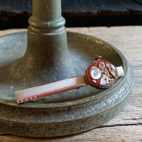 antique movement colors tiepin(ボックス付)【K0786】