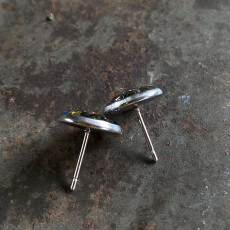 CLOPOA petit pierced earrings blue【K0596】