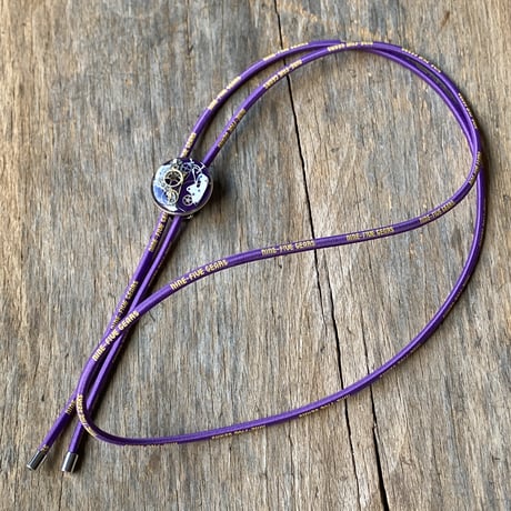 CLOPOA "NINE-FIVE GEARS" looptie necklace purple【K0911】