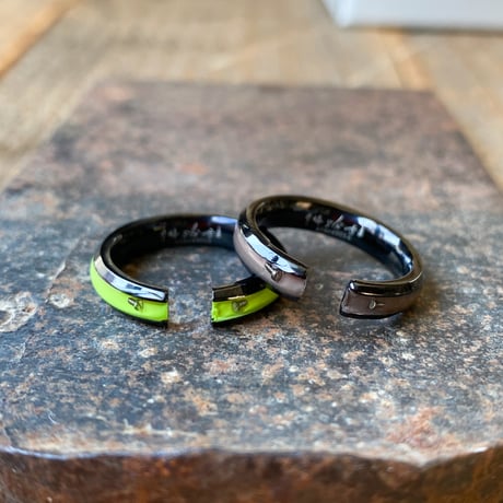 CLOPOA BLACK standard 2way earcuff&rings 2本セット【K0863】