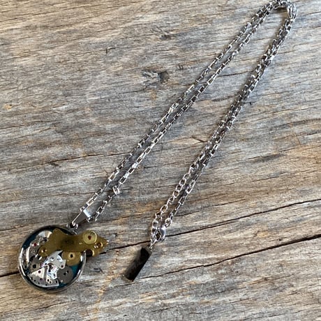 CLOPOA standard necklace moss green【K0602】