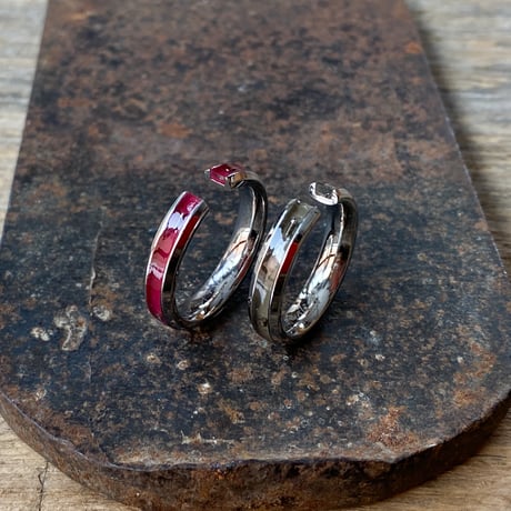 CLOPOA standard 2way earcuff&rings 2本セット【K0950】