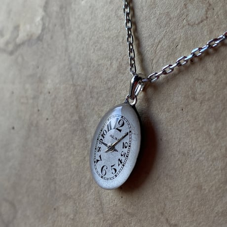 antique dial necklace"art nouveau1920's〜"【K0762】