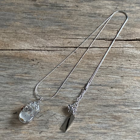 antique movement necklace“USA ELGIN”【K0741】