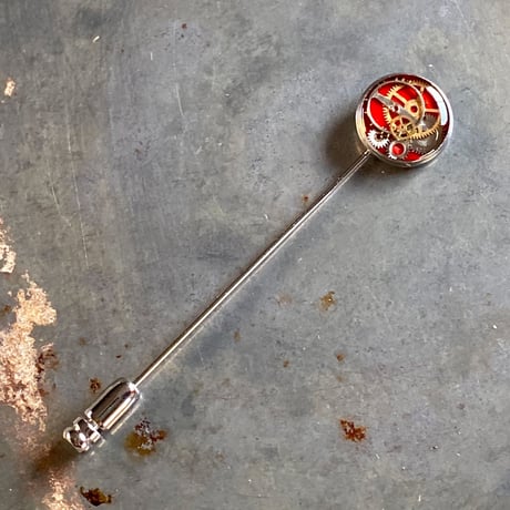 CLOPOA petit hatpin red【K0524】