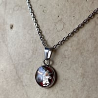 CLOPOA petit necklace red 【K0553】