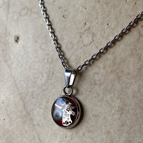 CLOPOA petit necklace red 【K0553】