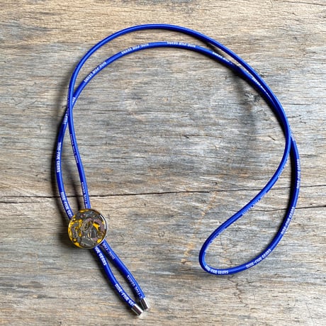 【K0639】 CLOPOA "NINE-FIVE GEARS" looptie necklace blue