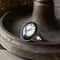 【企画展作品】antique lightgreen dial ring \"ORIENT\" SV925 #9【something special/S0015】