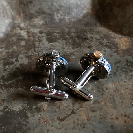 antique movement colors cufflinks(ボックス付)【K0738】