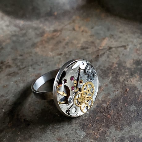 CLOPOA standard round ring silver #16【K0588】
