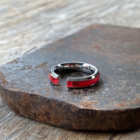 CLOPOA pinky 2way earcuff&rings scarlet #7【K0978】