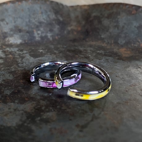CLOPOA standard 2way earcuff&rings “summer color”2本セット【K0770】